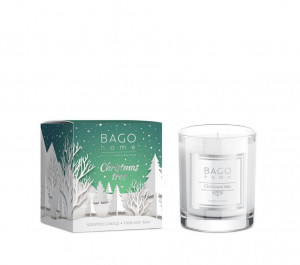 Новогодняя елка BAGO home ароматическая свеча 132 г