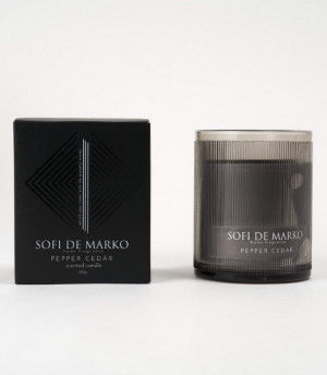 Cвеча ароматическая Sofi de Marko Pepper Сedar (500гр)