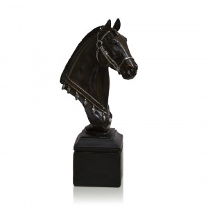 Декоративная статуэтка Jepsen, черный, полирезин,14х36 см
