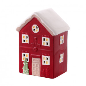 Домик с подсветкой Fredensborg из коллекции New Year Essential, 13 см