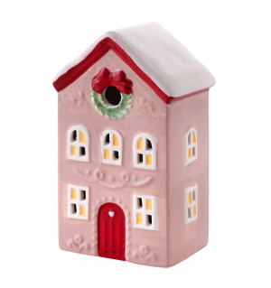 Домик с подсветкой Fensmark из коллекции New Year Essential, 15 см