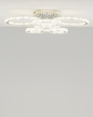 Светодиодная потолочная люстра Moderli V1592-CL Luna LED*52W