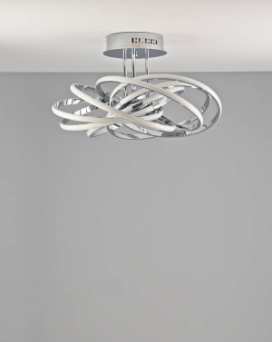 Светодиодная потолочная люстра с пультом Moderli V2831-CL Arrow LED 280W